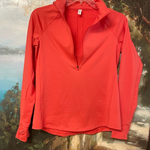 Under Armour Vibrant Coral ColdGear Fitted Top - Picture 10 of 12